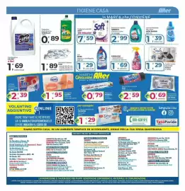 Volantino Alter Discount Pagina 12: Gel SMAC bagno o candeggina €1,29, Detersivo Liquido General classico o color €2,99
