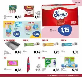 Volantino Emporio Amato Pagina 11: Swiffer panni dry ricarica €3,85, Kito carta forno €1,25