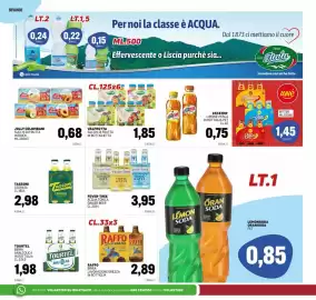 Volantino Emporio Amato Pagina 2: Estathe limone-pesca €0,75, Valfrutta succhi di frutta in bottiglietta €1,85