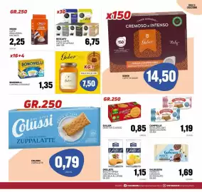 Volantino Emporio Amato Pagina 5: Ore Liete biscotti ripieni con crema alla nocciola-al limone €1,15