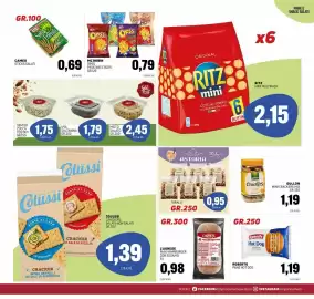 Volantino Emporio Amato Pagina 7: Taralli Astoria €0,95, L'Agnes Maxi Hamburger con sesamo €0,98
