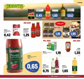Volantino Emporio Amato Pagina 9: Passata di pomodoro con ciliegino datterino Agromonte €1,25