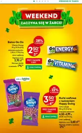Żabka gazetka Strona 2: Rurki waflowe z nadzieniem Happy Swing €3,50