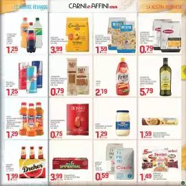 Volantino Carni e Affini Supermercati Pagina 11: Friol Olio €2,19, Casillo farina tipo '00' €0,59
