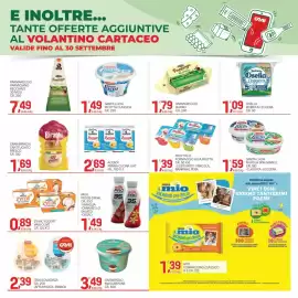 Volantino Carni e Affini Supermercati Pagina 16: Fruttolo formaggio alla frutta €1,39, Milk Pro High Protein Drink €1,49