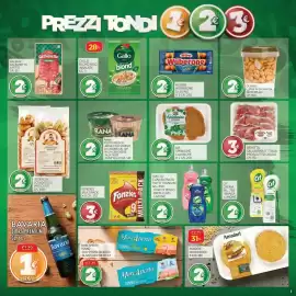 Volantino Carni e Affini Supermercati Pagina 3: Aia spinacine classiche €2,00, Beretta prosciutto crudo €3,00
