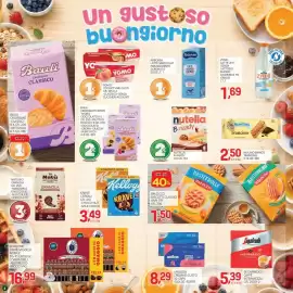 Volantino Carni e Affini Supermercati Pagina 8: Nutella B-ready €2,00, Kellogg's Krave €3,49