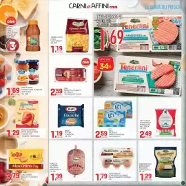 Volantino Carni e Affini Supermercati Pagina 9: LC1 Vital €2,59, Crai pancetta a cubetti €2,59