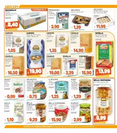 Volantino Stop&Shop Pagina 12: Divella farina tipo 00 €2,29, Bella Contadina antipasto contadina €9,29