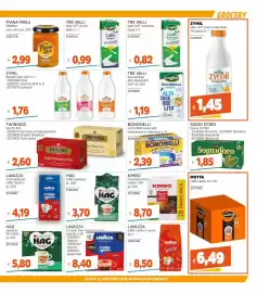 Volantino Stop&Shop Pagina 17: Bonomelli camomilla setacciata melatonina e magnesio €2,39, Caffè espresso Hag €3,70