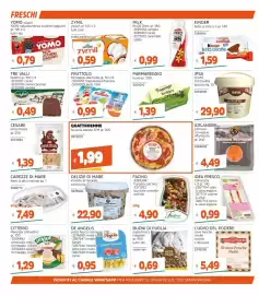 Volantino Stop&Shop Pagina 6: Tre Valli budino €0,49, Citterio undue tris! €1,29