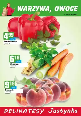 Delikatesy Justynka (ważność do 20-09)