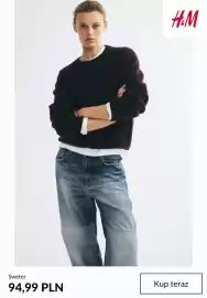 H&M gazetka tydzień 38 Strona 3: Sweter H & M €94,99