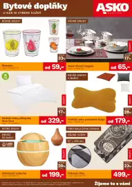 Asko leták Strana 1: Koberec Flex €499,00, Aloe Vera Polštář nebo přikrývka €329,00