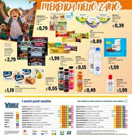 Volantino Hurrà Pagina 16: Parmareggio L'ABC della merenda con Parmigiano Reggiano €0,79, Boschetti Polpa di Frutta €0,39