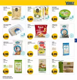Volantino Hurrà Pagina 3: Valleoro Pasta Ripiena assortita €0,99, Cinque Stelle Spaghettata Imperiale €0,99