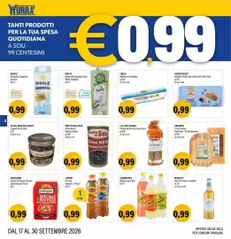 Volantino Hurrà Pagina 4: Crich Waferone Vaniglia €0,99, Farchioni farina di grano tenero speciale per pizze €0,99