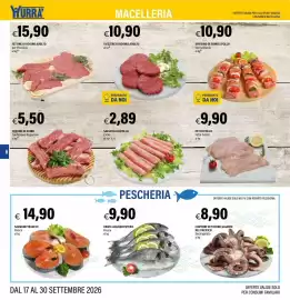 Volantino Hurrà Pagina 6: Costine di suino €5,50, Salsiccia di pollo €2,89