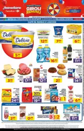 Folheto Carrefour semana 38 Página 3: Nestlé - leite em pó ninho €26,90, Batavo - iogurte líquido €2,89