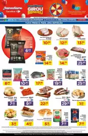 Folheto Carrefour semana 38 Página 4: Peito de frango com osso €12,90, Bisteca suína €14,79