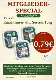 LPG Biomarkt Prospekt woche 38 Seite 21