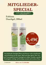 LPG Biomarkt Prospekt woche 38 Seite 22