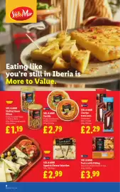 Lidl leaflet week 39 Page 10: Sol & Mar Spanish Cheese Selection €2,99, Sol & Mar Pastry with Filling €3,99