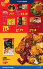 Lidl leaflet week 39 Page 13: Sol & Mar Almond Cookies €1,99, Sol & Mar Milk Dessert with Biscuit €1,79