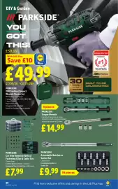 Lidl leaflet week 39 Page 22: Parkside car trim removal tools or fastening clips & cable ties €7,99