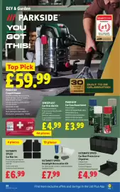 Lidl leaflet week 39 Page 24: Parkside car care assortment €3,99, Ultimate Speed Headlight Restoration Kit €7,99
