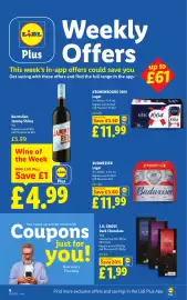 Lidl leaflet week 39 Page 6: J.D. Gross Dark Chocolate €1,99, Kronenbourg 1664 lager €11,99