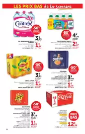 Catalogue Super U page 22: Lipton Ice Tea €3,14, ORANGINA €3,50