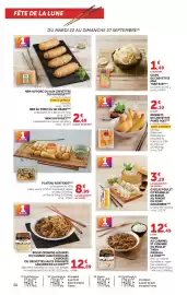 Catalogue Super U page 26: PLATEAU ASIATIQUE €8,99, GYOZA €3,29