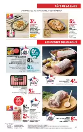 Catalogue Super U page 27: LE PORC FRANÇAIS PORC ROTI SANS OS €4,49, ABATS TETE DE VEAU ROULEE SANS OS AVEC LANGUE €8,99
