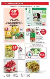 Catalogue Super U page 30: Edamame €1,44, Les Crudettes Herbes fraiches €2,17