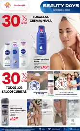 Catálogo Woolworth Página 4: Nivea - crema corporal €76,93, Curitas - desodorante para pies €62,93