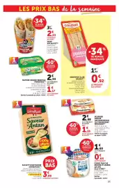 Catalogue Hyper U page 23: Entremont Raclette €3,99, PRÉSIDENT Beurrrier Saveur €4,03