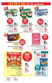 Catalogue Hyper U page 24: Little Moons Mochis Glaces €6,19, ACTIVIA Yaourts aux fruits €2,26