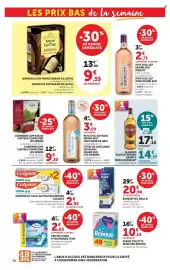 Catalogue Hyper U page 26: Grand Sud Fraîcheur de Gris €3,09, BARON DE LESTAC BORDEAUX AOP ROUGE €9,55