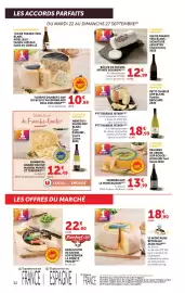 Catalogue Hyper U page 32: PAUL DISCHAMP FOURME D'AMBERT AOP OU BLEU D'AUVERGNE AOP €10,99, Morbier AOP Le Montagnon €13,99