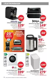Catalogue Hyper U page 38: Moulinex Blender chauffant My Daily Soup €49,99, NINJA AIRFRYER FLEX 6-EN-1 NINJA €149,00