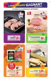 Catalogue Hyper U page 7: COMTÉ AOP LES MONTS DE JOUX €19,99, Madrange Jambon cuit supérieur sans couenne €8,99