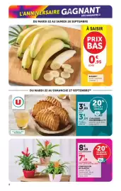 Catalogue Hyper U page 8: U Chaussons aux pommes €3,04, COMPOSITION DE PLANTES €7,19