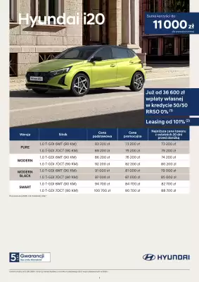 Hyundai gazetka (ważność do 21-10)