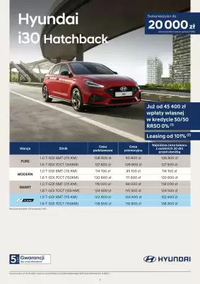 Hyundai gazetka (ważność do 21-10)