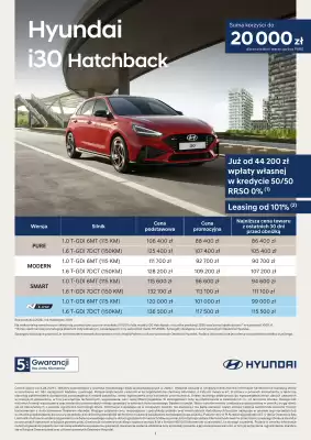 Hyundai gazetka (ważność do 21-10)