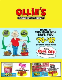 Ollie's weekly ad week 38 Page 1
