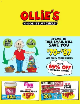 Ollie's weekly ad
