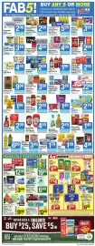 Shaw's flyer week 38 Page 3: Quilted Northern or Angel Soft Bath Tissue €12,49, Minute or Carolina Rice €1,49