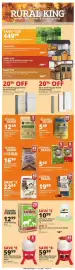 Rural King weekly ad Page 1: Hardware Cloth, Country Road Pine Shavings €5,69